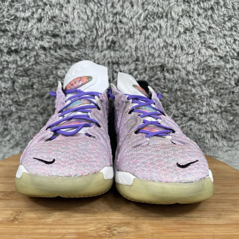 Nike LeBron 18 XVIII Graffiti Basketball Shoes Sneakers Size 7 Y